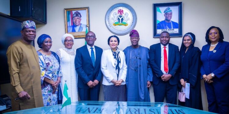 Wale Edun Inaugurates New NDIC Leadership