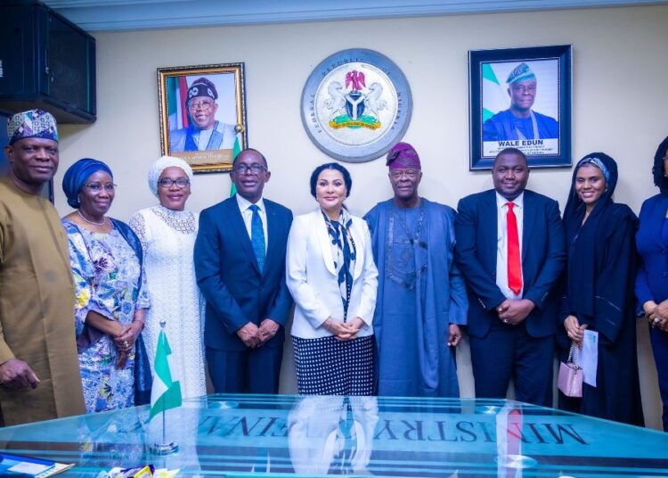 Wale Edun Inaugurates New NDIC Leadership