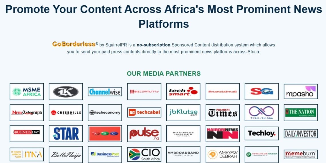 Squirrel PR launches GoBorderless.Africa