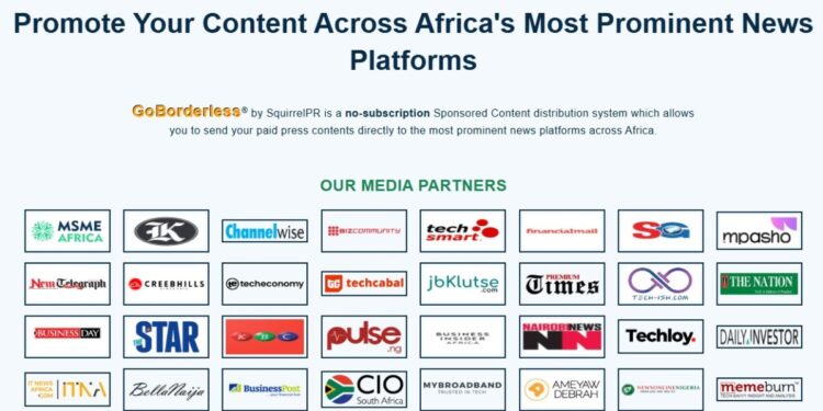 Squirrel PR launches GoBorderless.Africa