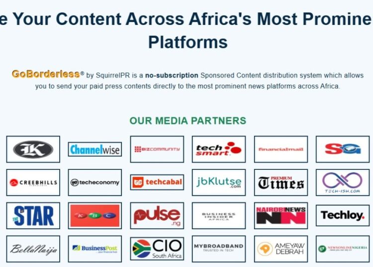 Squirrel PR launches GoBorderless.Africa