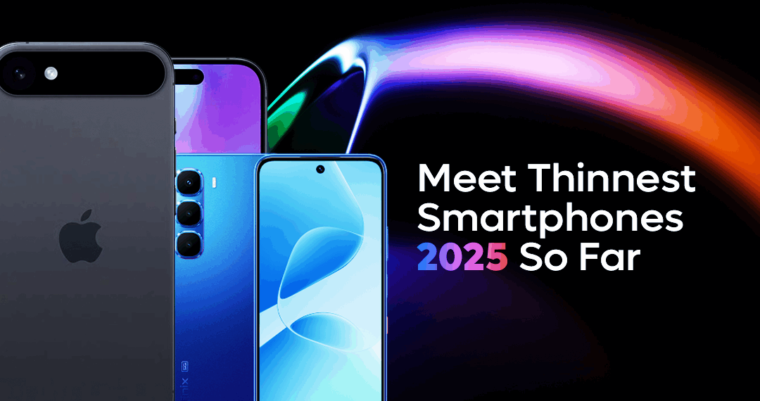 Thinnest smartphones of 2025