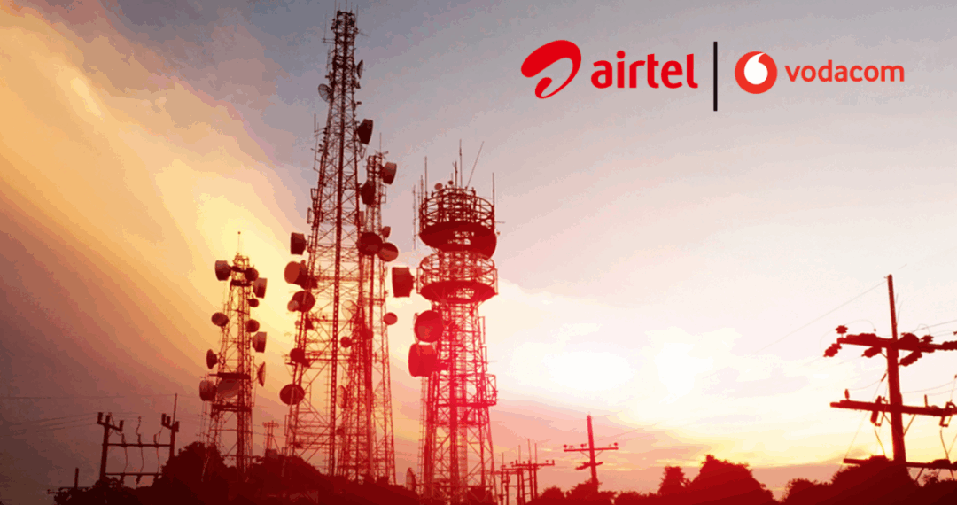 Airtel and Vodacom - design by Techeconomy