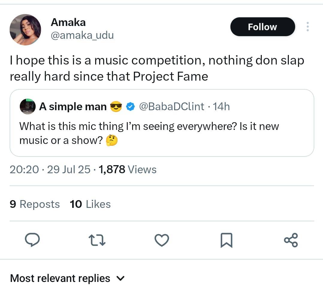 X tweets