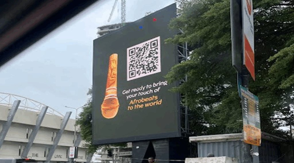 Billboard of Afrobeats and Yellow Mics -