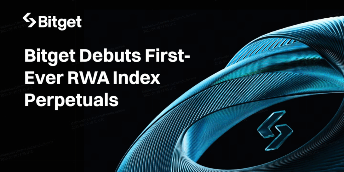 Bitget Debuts First-Ever RWA Index Perpetuals Featuring Major Real-World Assets