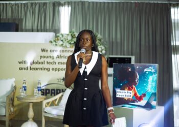 Camille Ananyi, founder of SPARK Tech Africa
