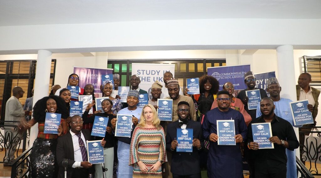 Chevening and Commonwealth scholars from Nigeria