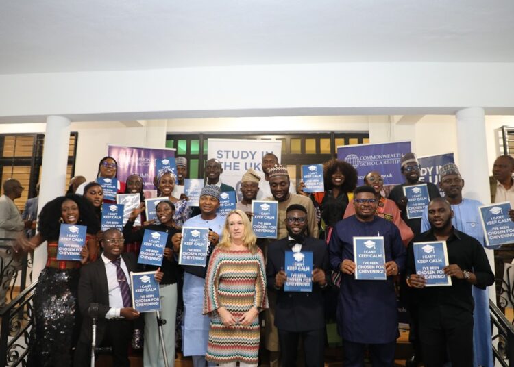 Chevening and Commonwealth scholars from Nigeria