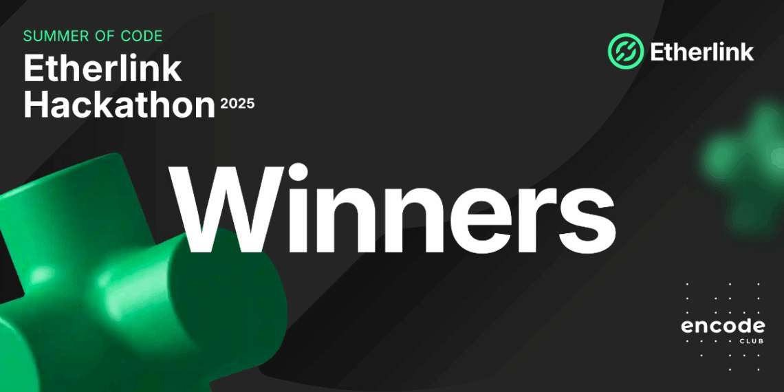 Etherlink Hackathon 2025 Wraps Up with Nearly 100 Projects, $40K+ in Prizes Awarded