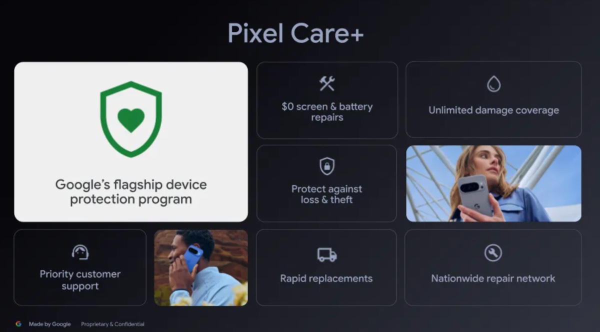 Google Launches Pixel Care+