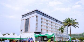 Gov Mbah Unveils Reconstructed Hotel Presidential ---