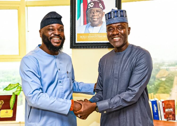 Idris Olorunnimbe, Board chairman and Aminu Maida EVC NCC