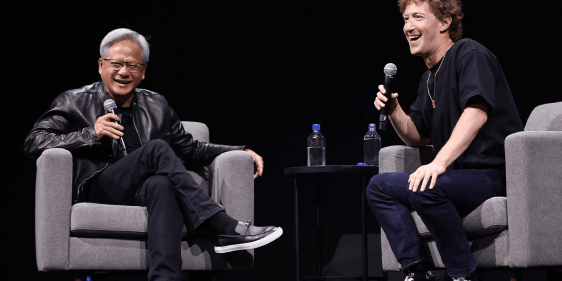Meta, Oracle, Nvidia and Google Founders Add $32.2bn in a Day