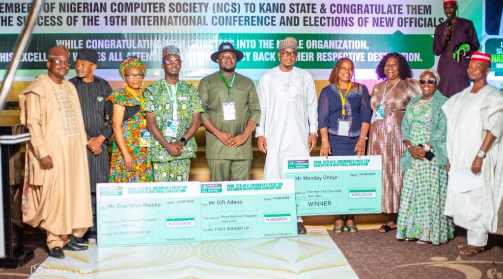 Stella Chiemeke Awards ₦1 Million to Doctoral Students at NCS ConNovate 2025‎