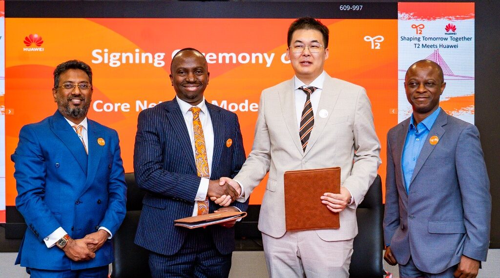 T2 has signed deal with Huawei