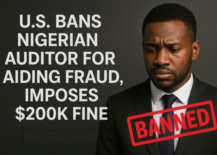 U.S. Bans Nigerian Auditor for Aiding Fraud, Imposes $200k