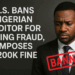 U.S. Bans Nigerian Auditor for Aiding Fraud, Imposes $200k