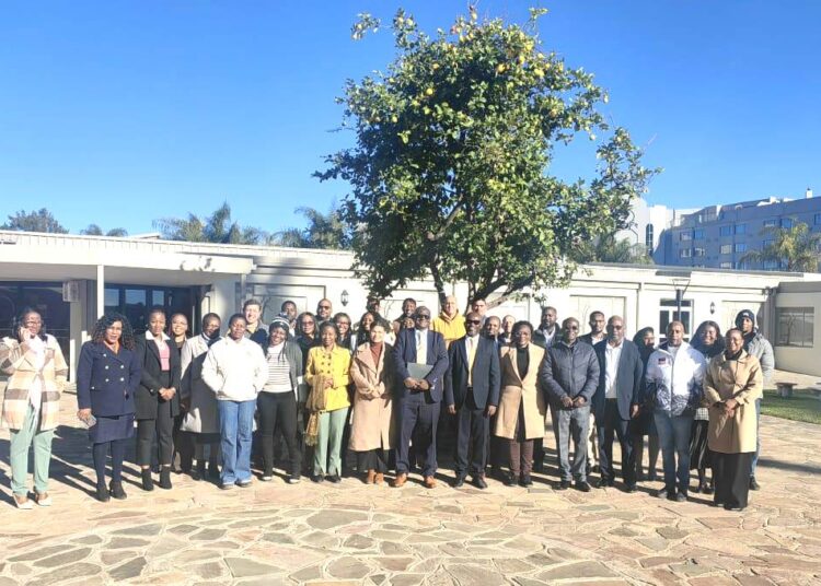 Participants at the kick-off meeting of the RASME Project in Namibia