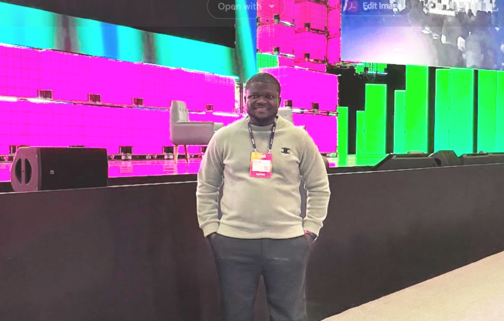 Abayomi Olatunji at Web Summit Qatar 2025