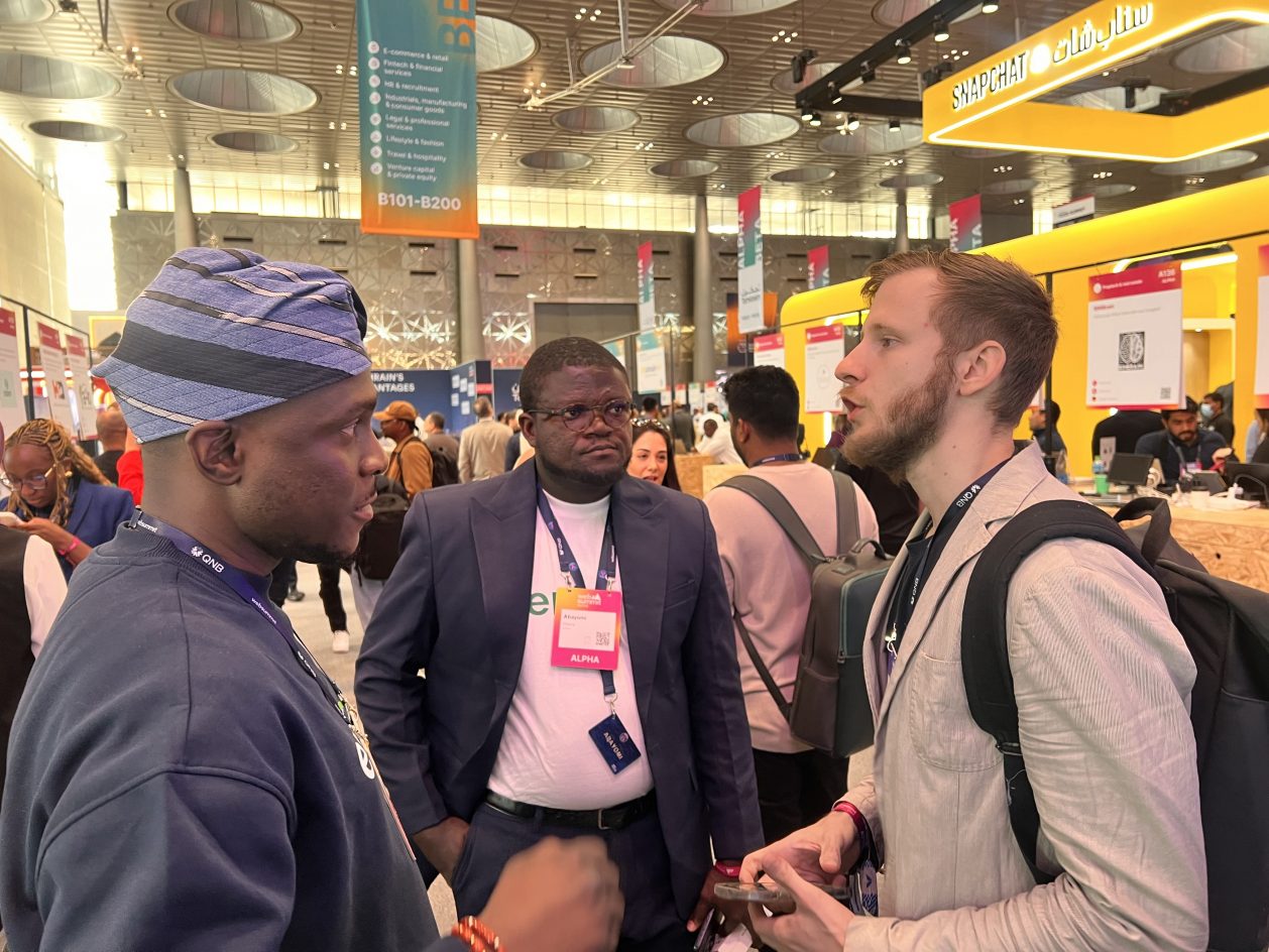 Abayomi Olatunji at Web Summit Qatar 2025