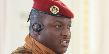 Ibrahim Traoré, interim president of Burkina Faso