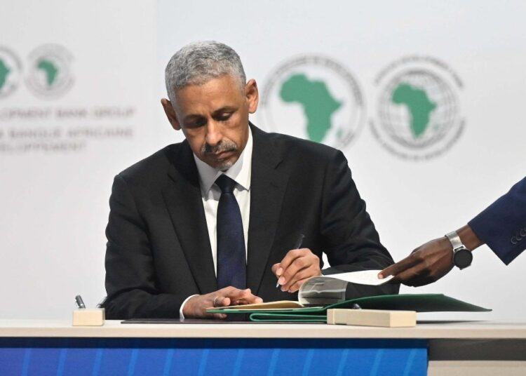 Dr. Sidi Ould Tah was sworn-in, president, African Development Bank Group (AfDB)