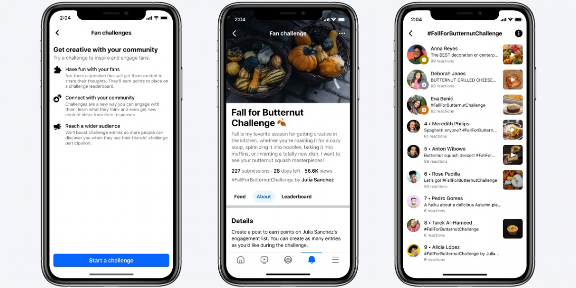 Facebook Launches Fan Challenges and Custom Badges