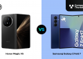 Foldables Compared - Honor Magic V5 vs Samsung Galaxy Z Fold 7
