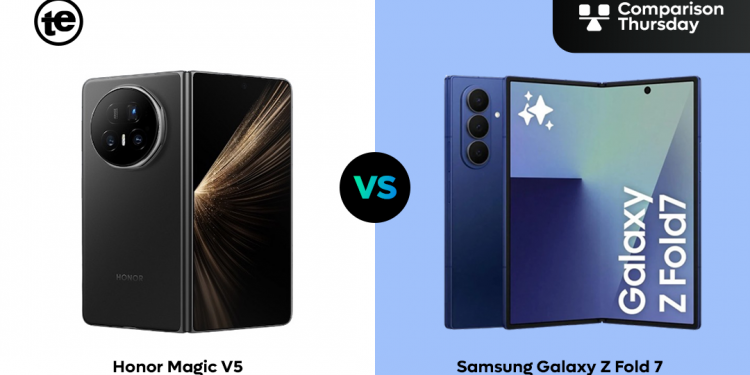 Foldables Compared - Honor Magic V5 vs Samsung Galaxy Z Fold 7