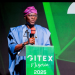 Governor Babajide Sanwo-Olu of Lagos, speaking at GITEX NIGERIA 2025