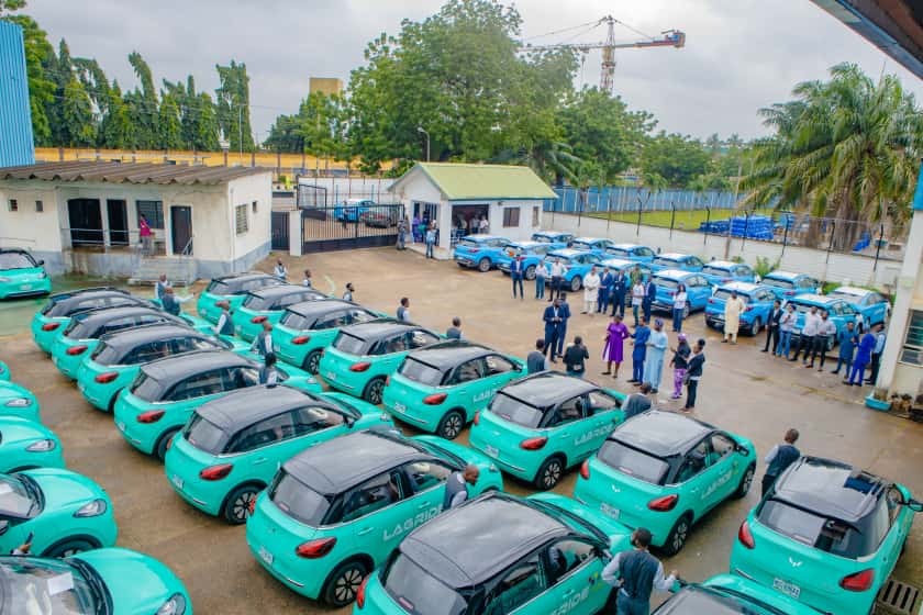 Lagride Expands Fleet with 100 Electric Vehicles
