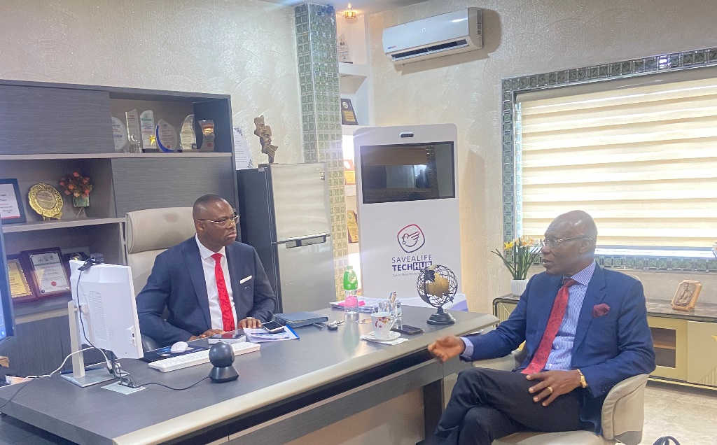 Leo Stan Ekeh at Save A Life Mission Hospital 