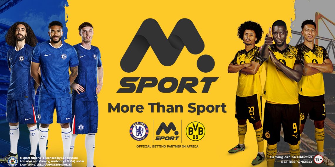 MSport in Nigeria, powered by Chelsea and BVB
