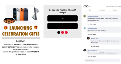iPhone 17 Launch Ignited Scam Campaigns Worldwide 