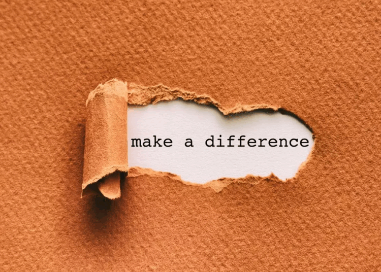 make a difference today