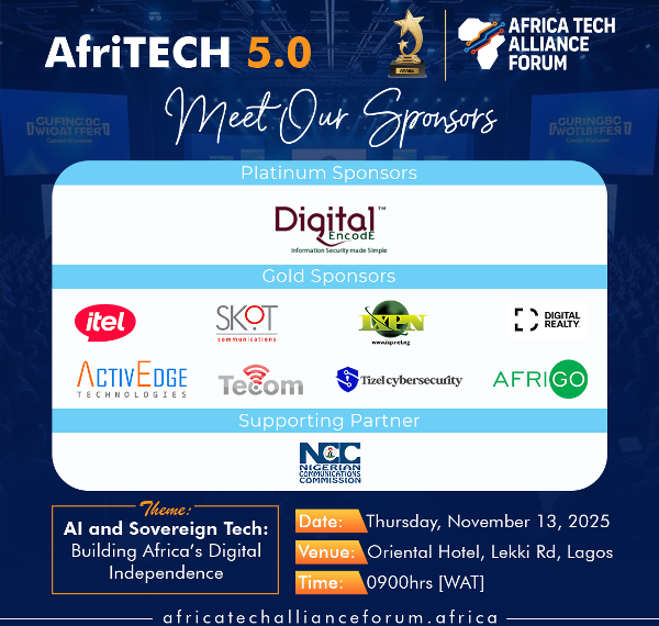 AfriTECH 5.0 Sponsors Banner