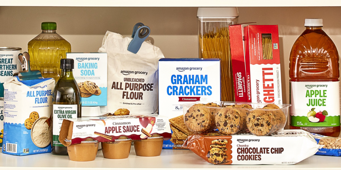 Amazon Launches Grocery Brand with 1,000+ Essentials Priced Below $5