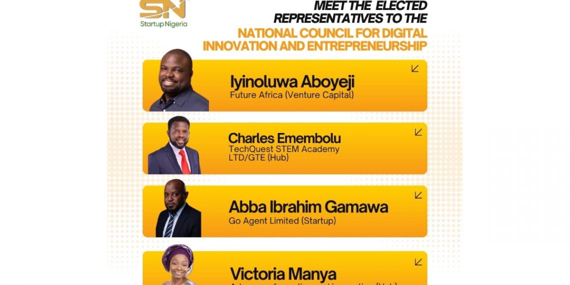 Four Startup Founders Elected to Nigeria’s NCDIE Council