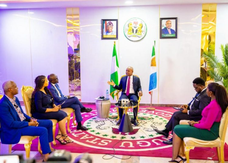 Governor Peter Mbah of Enugu State and Media Chat | Taxation