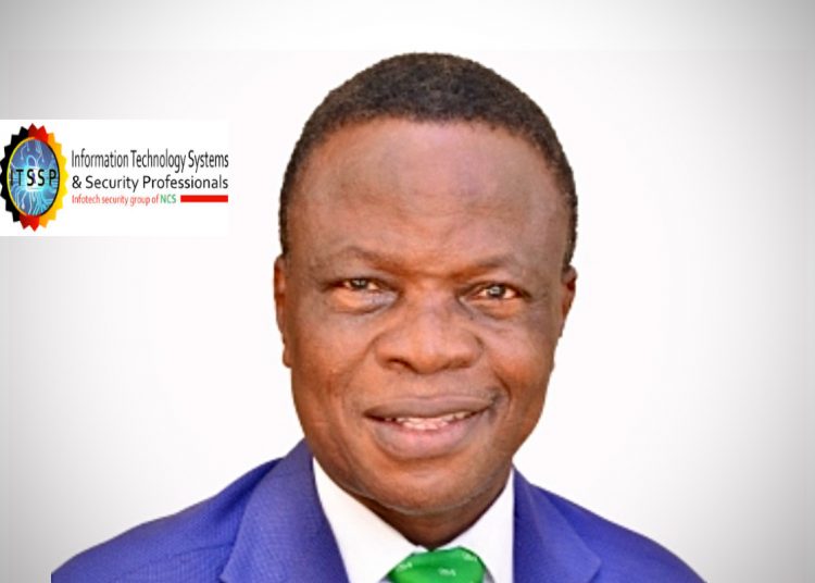 ITSSP President Iyiola Ayoola addressing journalists on cybersecurity ahead of the 2025 ITSSP Conference