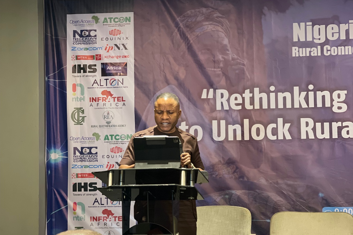 Dr Aminu Maida, represented at the Inaugural Rural Connectivity Summit in Lagos