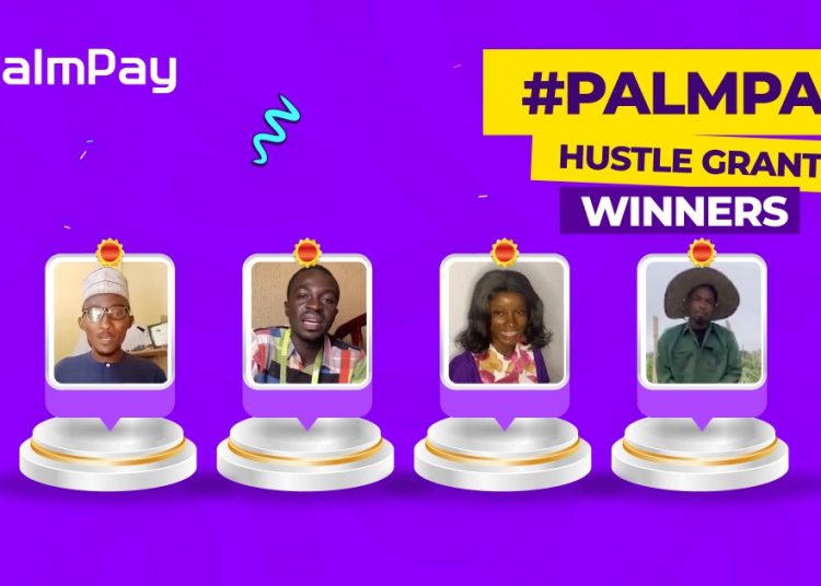 PalmPay Hustle Grant campaign winners