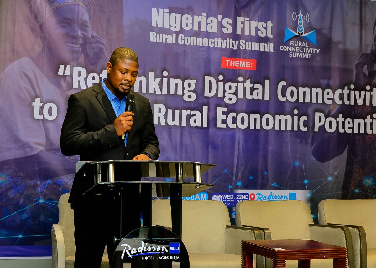 Omobayo Azeez, convener and lead of the Rural Connectivity Initiative,