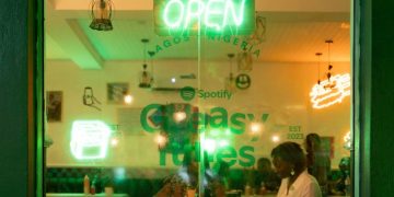 Spotify Greasy Tunes Café opening
