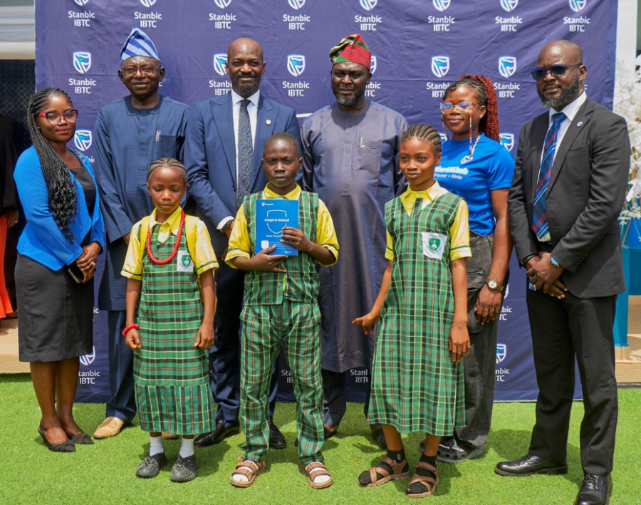 Stanbic IBTC Adopt-A-School initiative at Chwenlnyap Primary School Plateau