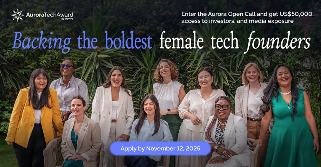 Aurora Tech Award for women entrepreneurs