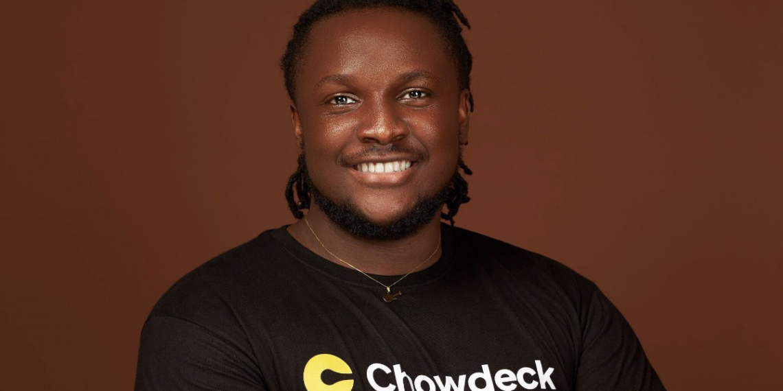Chowdeck Hits One Million Monthly Orders, Expands Grip on Nigeria’s Food Delivery Market