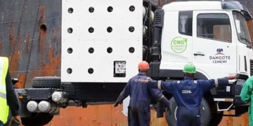 Dangote Cement CNG haulage