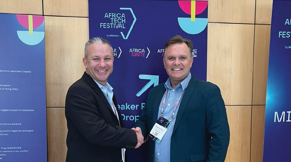 Derek Friend From Laser Light and Wiaan Vermaak from DPA